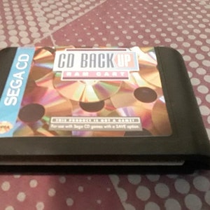 Etykiety zamienne do gier SEGA Saturn Ram Cartridge. Zastąp etykiety autentycznie wyglądającymi zamiennikami dla kartridży Sega Saturn RAM.
