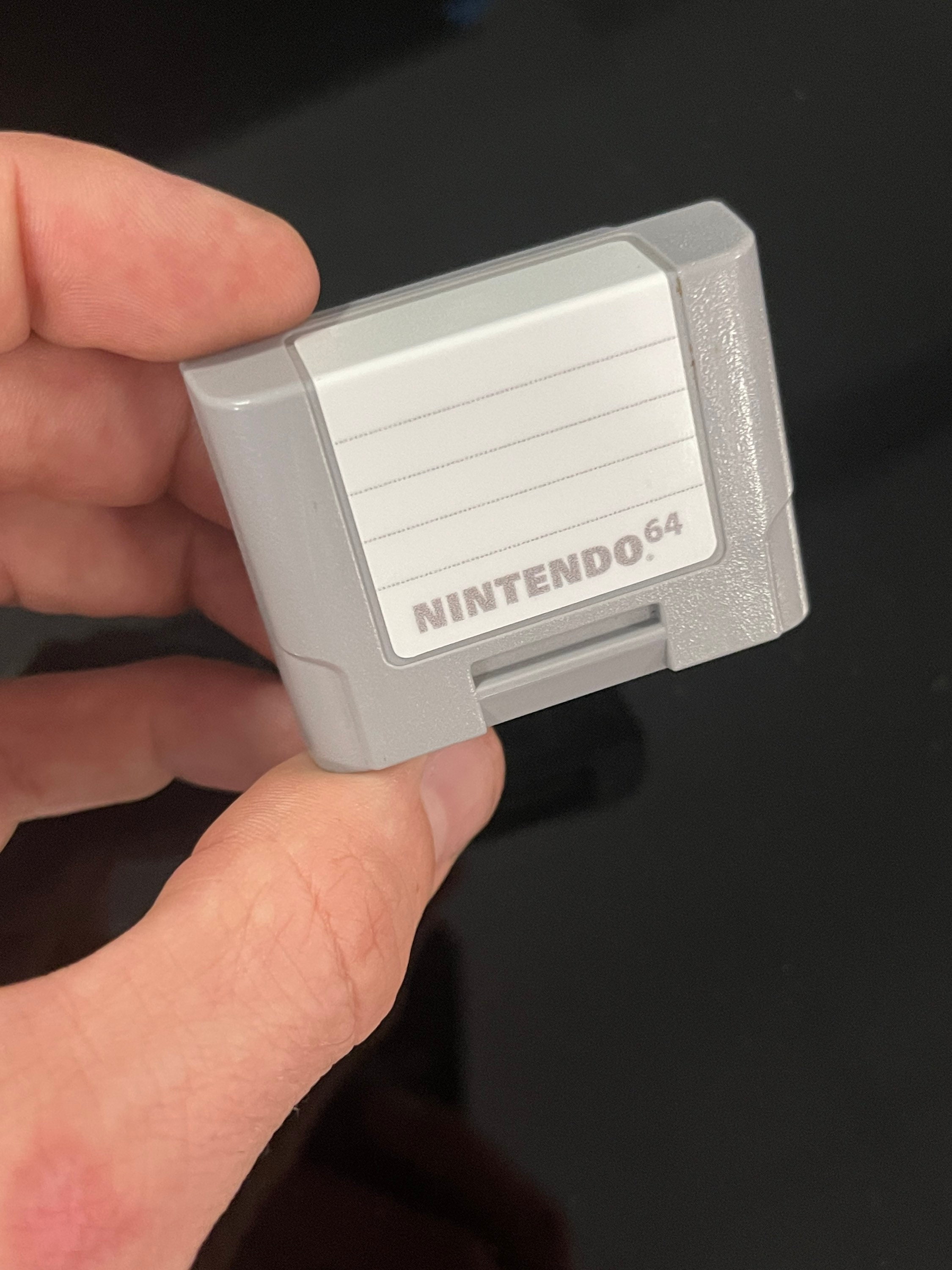 Nintendo 64 N64 Controller Pak Memory Card Labels - Reproduction - Etsy