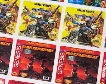 Sega Genesis Sticker - Etsy UK