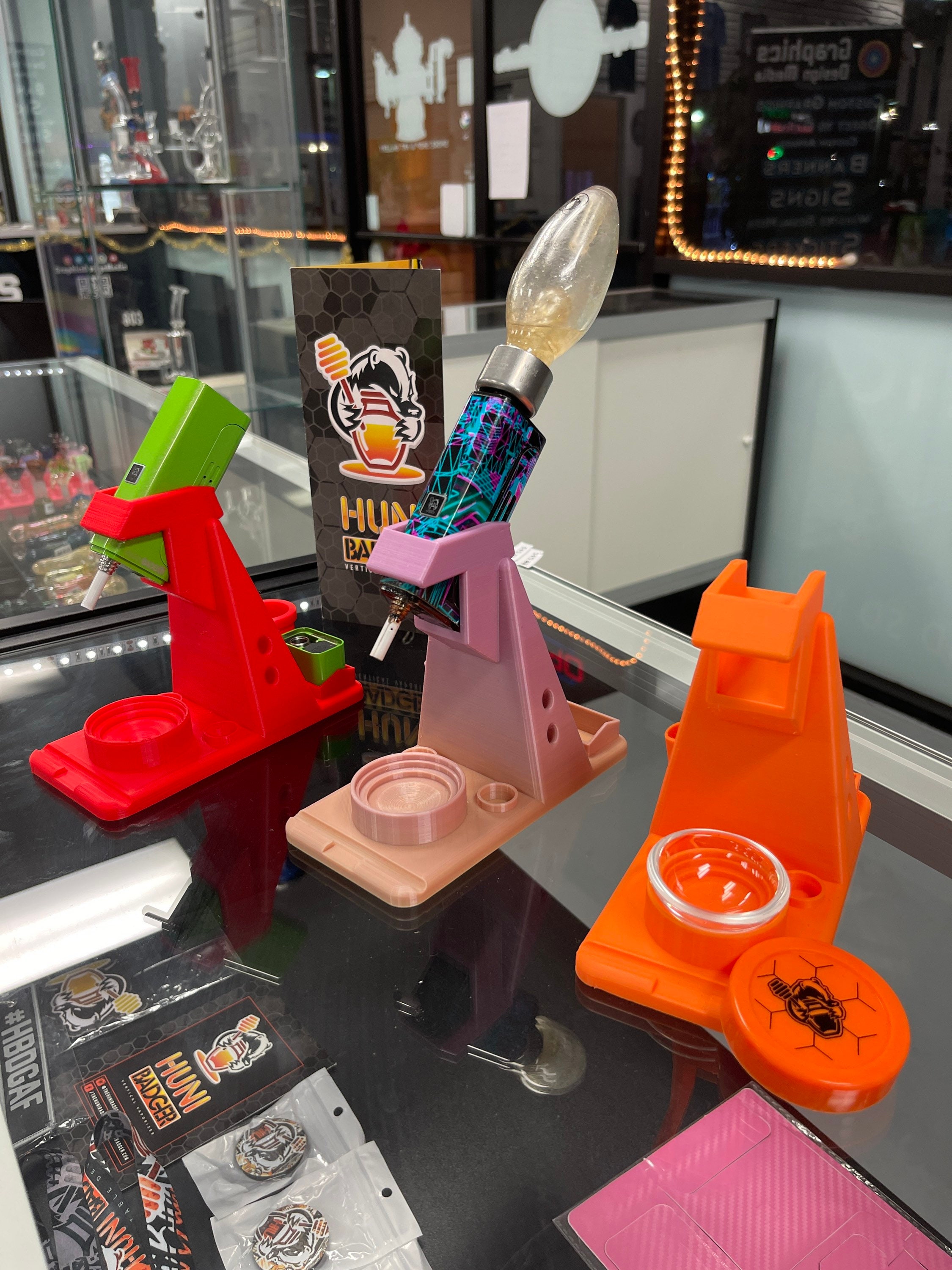 Huni Badger Stands - 3D Printed Vaporizer Holder. - Etsy