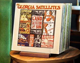 Vinyl Record Storage - a Mid-Century Style Record Holder