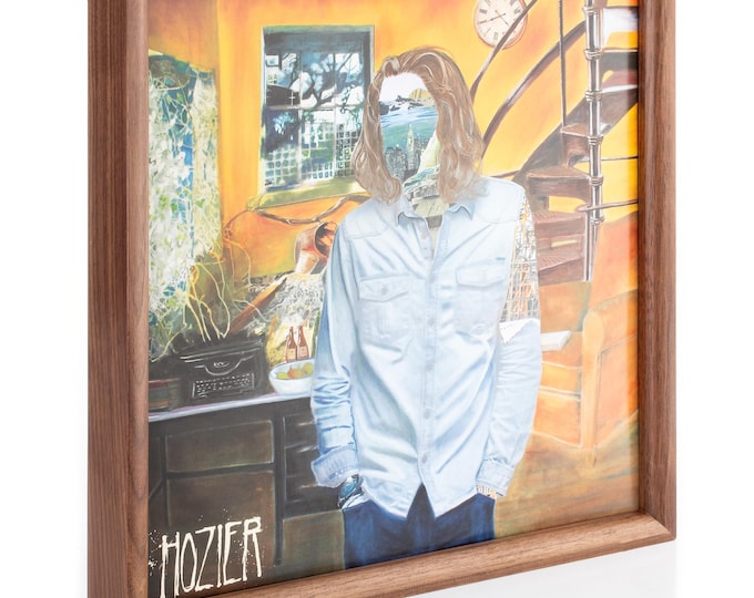 Vinyl Record Frame - Wall-Mounted or Tabletop - This Elegant Vinyl Record Stand Will Fit Most Records