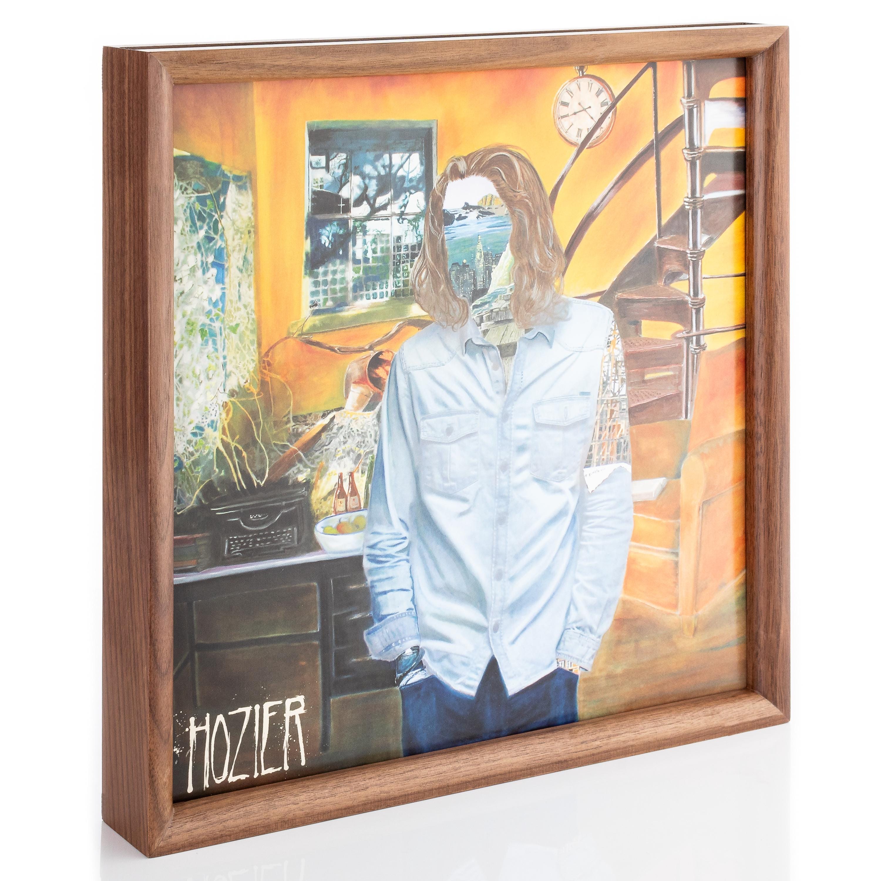 Vinyl Record Frame - Wall-Mounted or Tabletop - This Elegant Vinyl Record Stand Will Fit Most Records