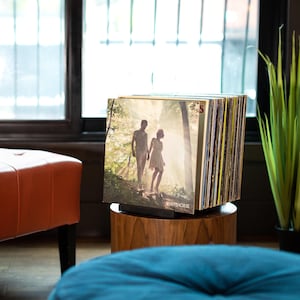 Vinyl Record Storage - a Mid-Century Style Record Holder image 2