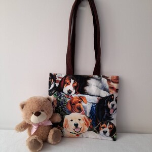 Abstract bag | for her | gift | Dog lover | FREE matching scrunchie included!