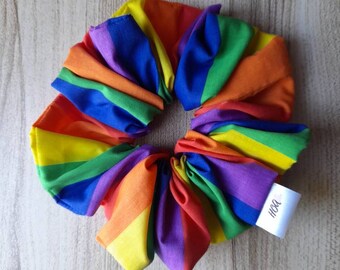LGBTQ Pride scrunchie | Handmade | Bespoke