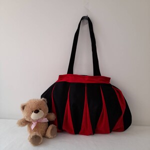 Abstract bag | for her | gift | Red and Black
