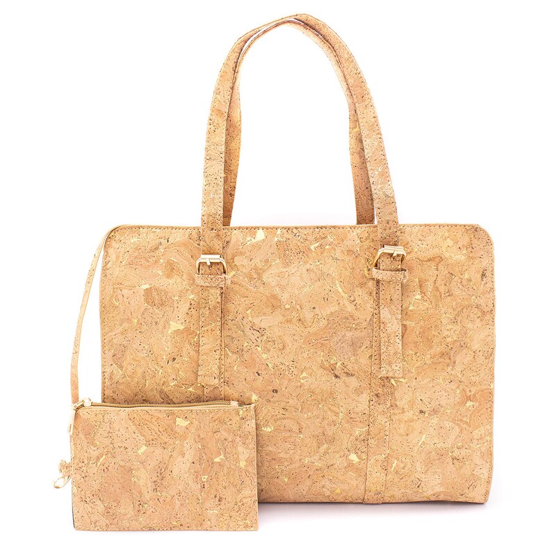 For her MATCHING PURSE FOR 1.00 Cork Shoulder Bag