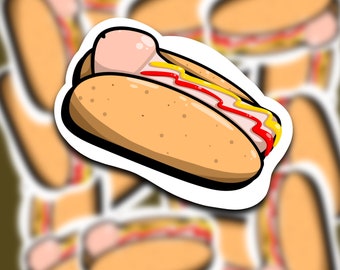 Hot "Cock" Dog Vinyl Sticker | NSFW Stickers | Die Cut Glossy Sticker | Journal Sticker | Laptop Sticker | 2.5"x2"