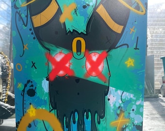 Umbreon  Luster Art Print | Eevee-lution| Multiple Sizes