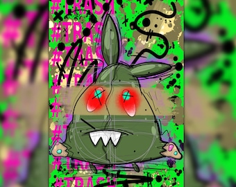 Trubbish  Glossy Print | Multiple Sizes
