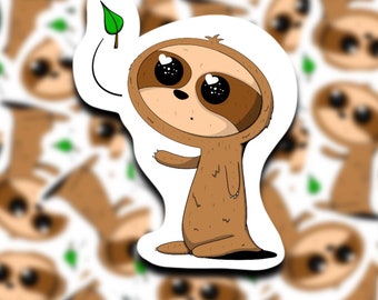 Sloth Vinyl Sticker