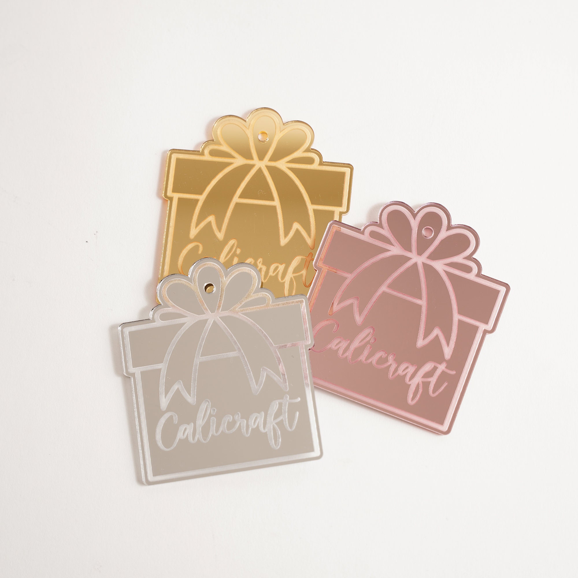 Cheers! Acrylic Gift Tags - Set of 10 – Etch Effect