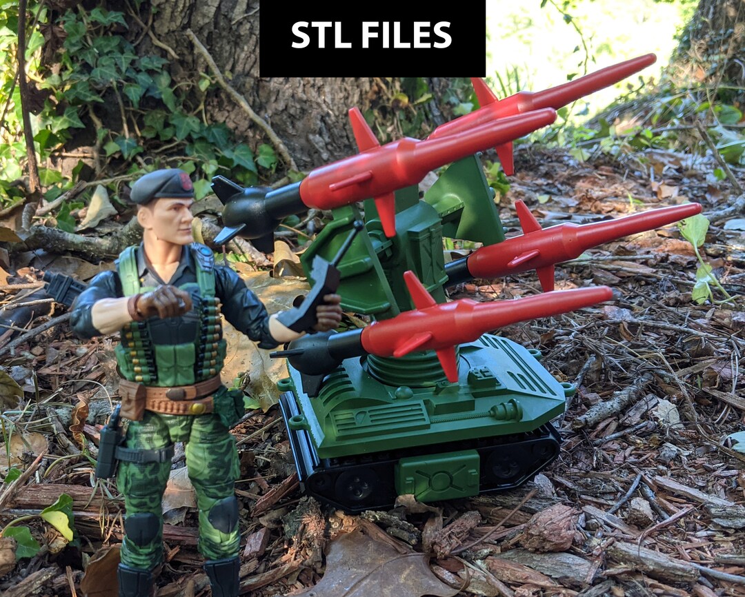 STL Files for 1/12 Scale PAC RAT Missile Launcher Kit - Etsy