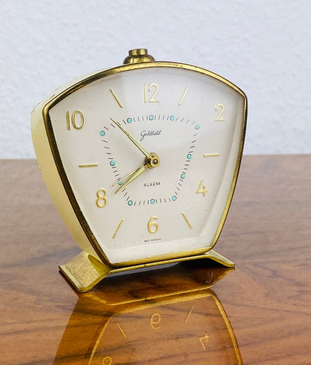 Crazy GOLDBUEHL Space Age Alarm Clock Table Clock With Alarm Function