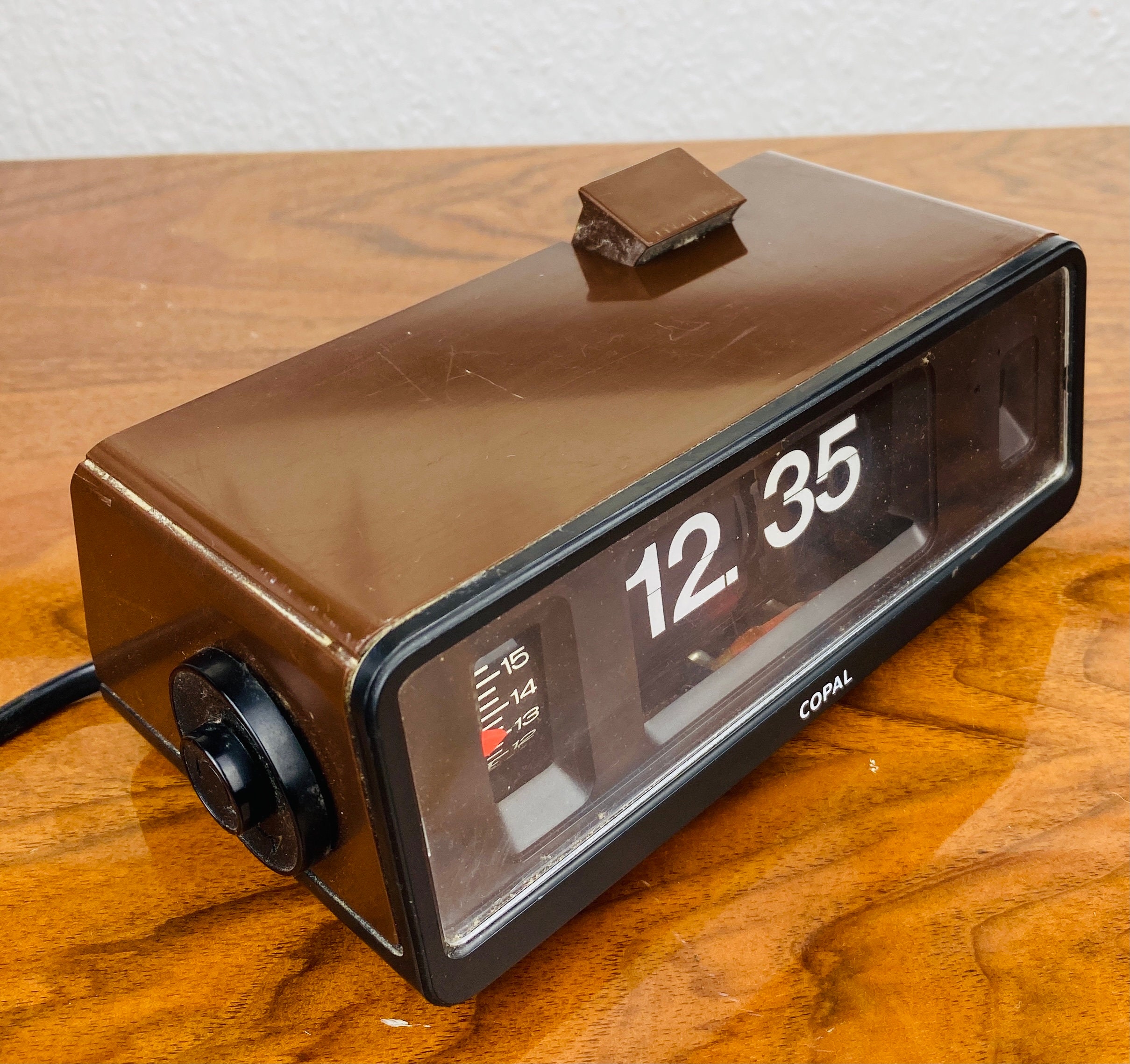 Copal Flip Clock Alarm Folding Numbers Table Clock Mid - Etsy