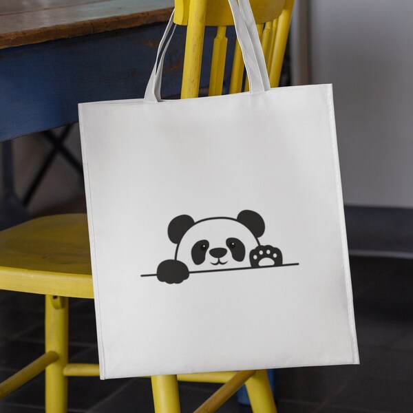Panda Tote Bag - Etsy