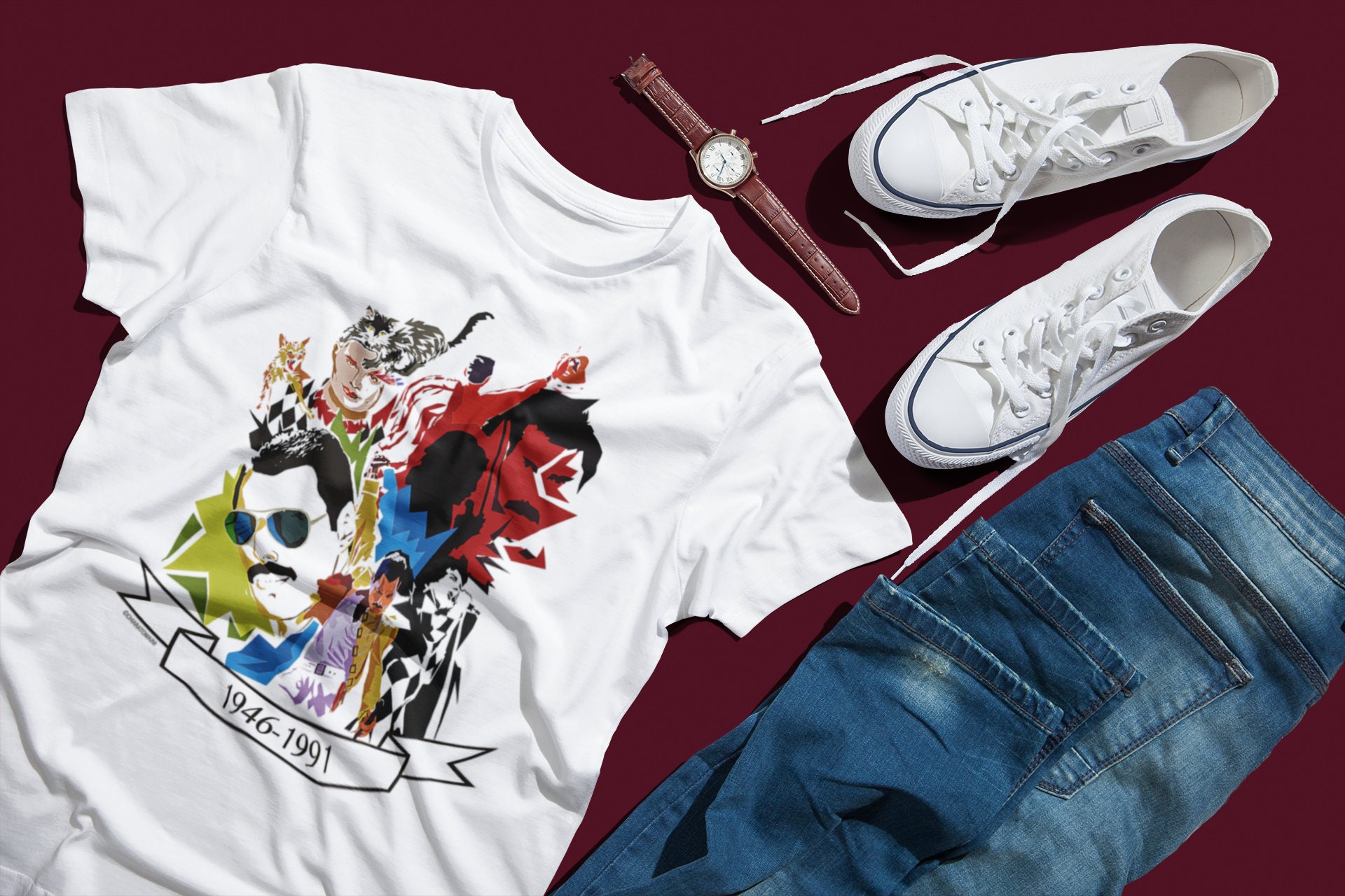 Discover Freddie Mercury Queen T-Shirt