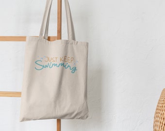 Print4u Shopping Tote Bag For Life Id Rather Be Swimming 