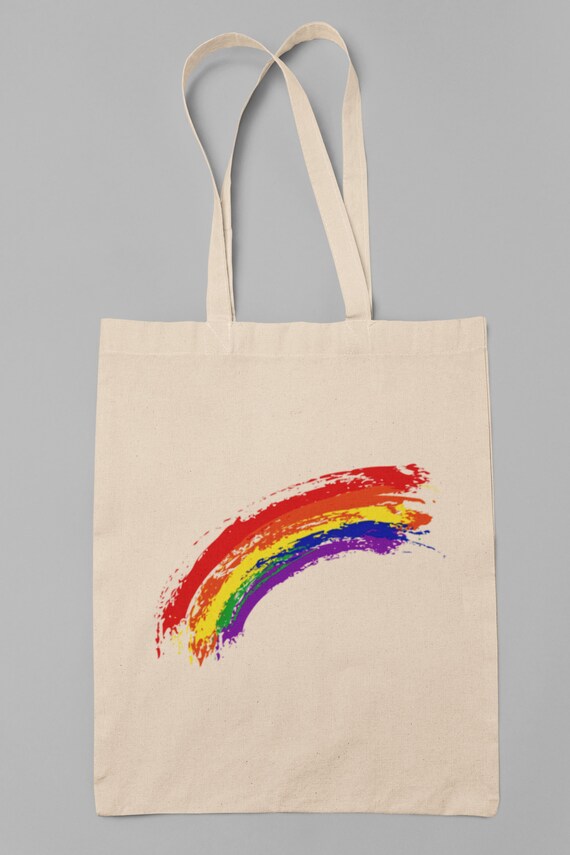 Rainbow tote bag uk new arrivals