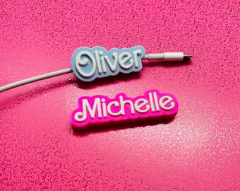 Barbie-Inspired Personalised Cable Clips - Declutter and Organise with Style!