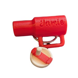 Personalised Miniature Stanley-Style Cup with Removable Lid, Keychain Accessory
