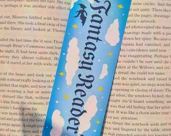 Fantasy Reader Bookmark | Fantasy Romance, Bookish Gift, Bookworm, Book accessories, Page holder, Librarian Gift, Reader Gift