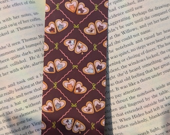 Cat Locket Bookmark | Soft Girl Aesthetic, Bookish Gift, Bookworm, Book accessories, Page holder, Librarian Gift, Reader Gift