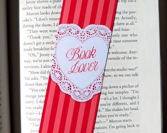 Book Lover Bookmark | Bookish Gift, Bookworm, Book accessories, Page holder, Librarian Gift, Reader Gift
