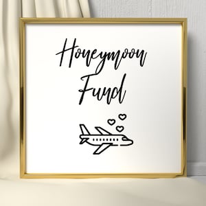 Signe de mariage de fonds de lune de miel