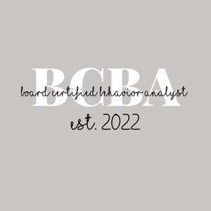 BCBA Est. 2022 SVG