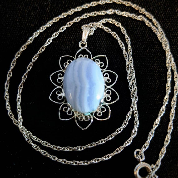 Vintage Ellensburg Blue Jewelry Set - image 7
