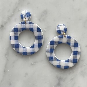 navy blue plaid rectangles