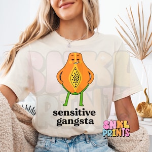 Sensitive Gangsta Shirt, Amaya Papaya Love Island USA Tee, Funny Reality TV Mom Shirt, Viral God Forbid I'm a Sensitive Gangsta T-Shirt