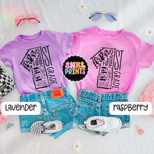 1st Grade T-shirt, 1st Grade Teacher Shirt, First Grade Tshirt, Back to School 1st Grade Tee, First Day of School Shirt, First Grade Kids