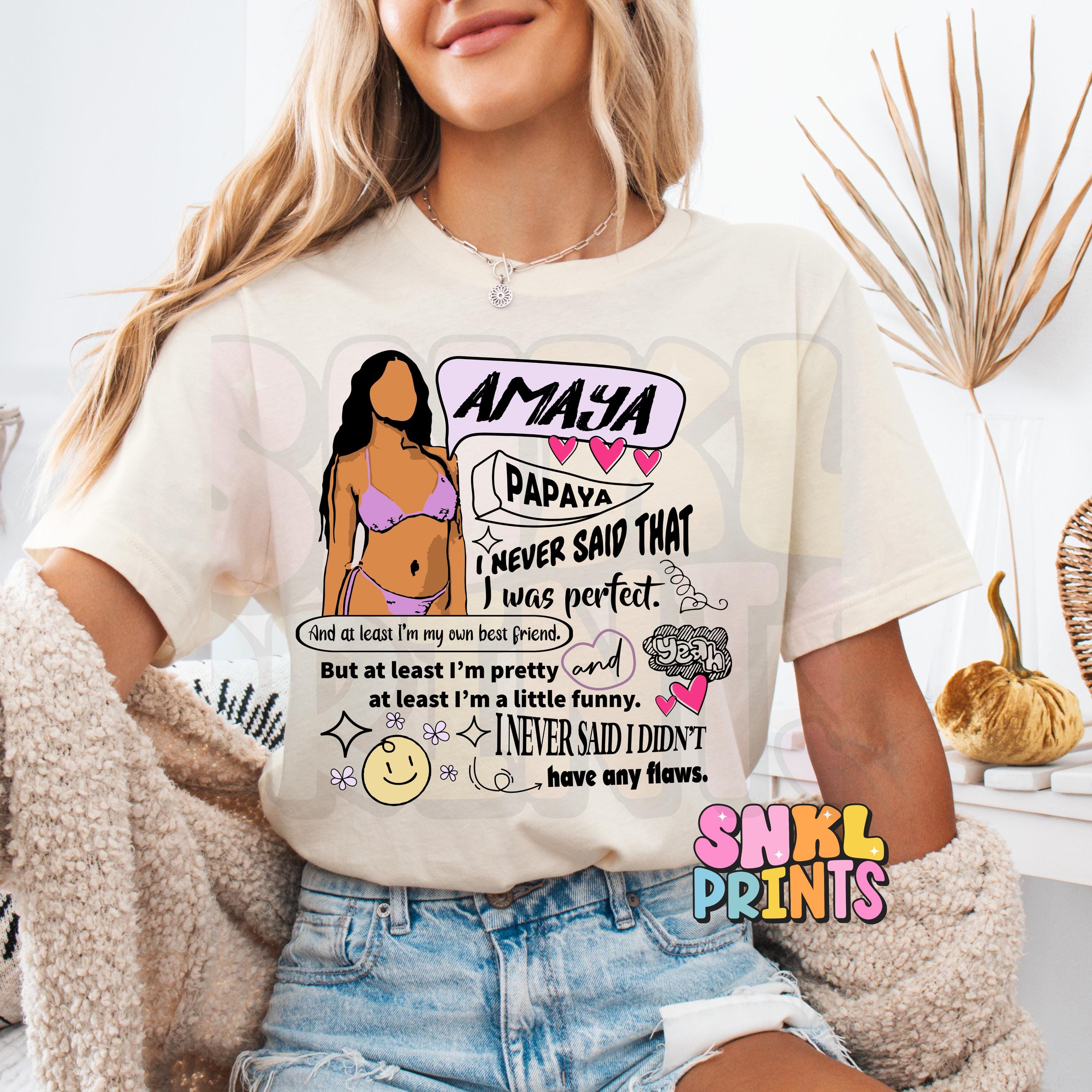 Love Island Amaya Affirmation Shirt, Funny Self Love Tee, At Least I'm Pretty T-Shirt, Viral Mirror Quote Shirt, Reality TV Graphic Tee