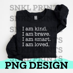 Soy svg, soy amable svg, palabras afirmativas svg, palabras positivas svg, motivador, palabras de afirmación, desarrollo de la autoestima, svg, png, inspiración