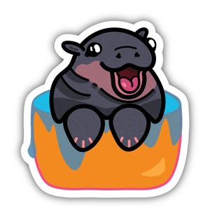 So Deng Cute Vinyl Sticker