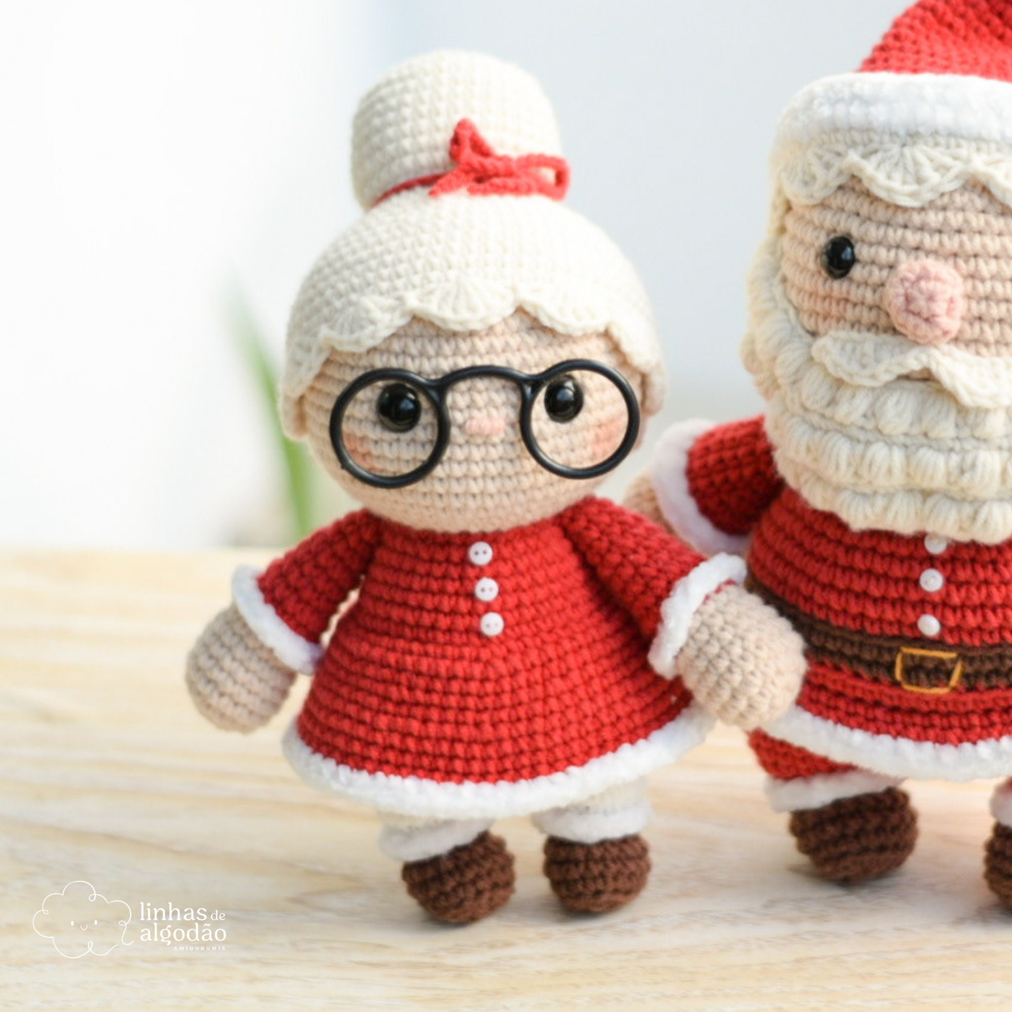 Mrs. Claus sra. Noel Crochet Amigurumi Pattern PDF Etsy UK