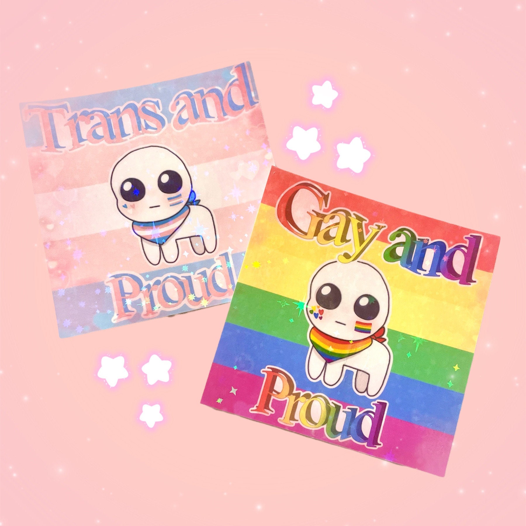 YIPEEE - TBH Autism Creature Pride Matt stickers - gay trans lesbian bi pan  intersex non binary genderfluid and more - TiredDotCom