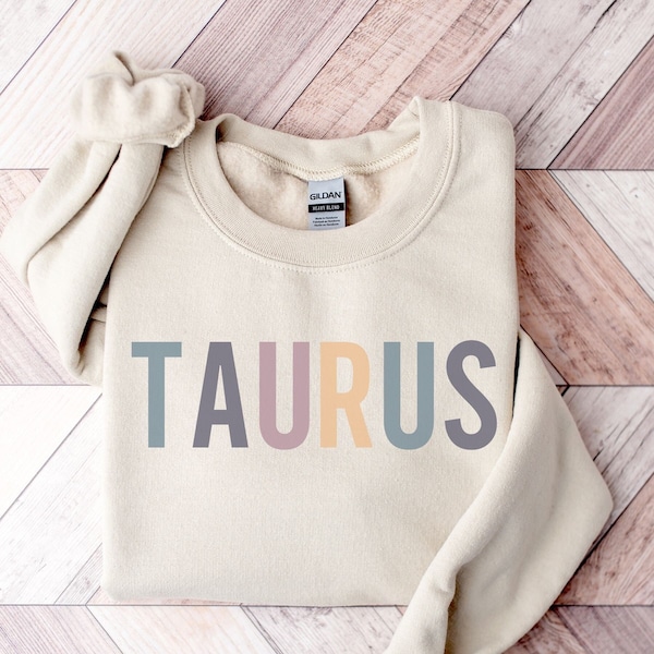 Taurus Sweatshirt | Taurus Zodiac Sign Crewneck | Horoscope Shirt | Zodiac Shirt | Taurus Hoodie | Birthday Gifts | Astrology Shirt Scorpio