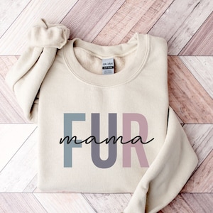 Fur Mama Sweatshirt Etsy Australia