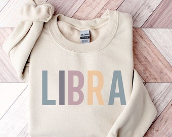 Bluza Libra | Bluza z kapturem Libra Zodiac | Prezent zodiakalny | Sweter Libra | Koszula Libra | Bluza z kapturem Horoscope | Damska koszulka graficzna | Bluza z kapturem Boho