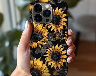 Sunflower iPhone 16 Case | Floral Phone Case | Phone Case | iPhone 15 Pro Case | iPhone 14 Pro Case | Samsung Phone Case | Google Pixel