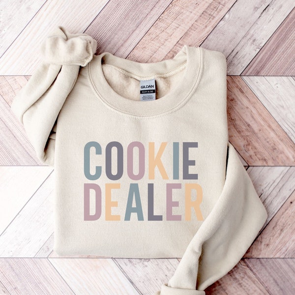 Cookie Dealer Sweatshirt | Bakery Sweater | Cookie Mom | Cookie Shirt | Cookie Hoodie | Cookie Dealer Shirt | Baking Gift