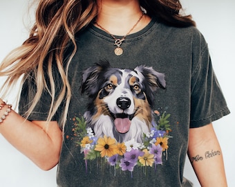 Camiseta para amantes de los perros australianos / Camiseta para perros australianos / Camiseta para mamá australiana / Camiseta para pastor australiano / Camiseta para mamá pastor australiano / Regalo para amantes de los perros