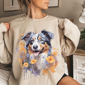 Australian Shepherd Gift | Australian Shepherd Sweater | Aussie Mama Shirt | Australian Shepherd Mom Sweatshirt | Aussie Mom Sweatshirt