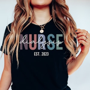 Personalized Dialysis Tech Shirt | Nursing School Tee | Dialysis Nurse  Gifts | Nephrology Nurse Shirts | Dialysis Technician Life Shirt