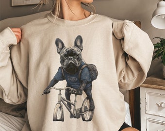French Bulldog Gifts | French Bulldog Sweatshirt | Dog Lover Shirt | Dog Mama Shirt | Animal Lover Sweatshirt | Dog Lover Gift