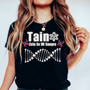 Latina Shirt | Puerto Rico Gifts | Taino Shirt | Spanish T-Shirt | Puerto Rican Flag | Spanglish Definition Shirt | Puerto Rico Taino